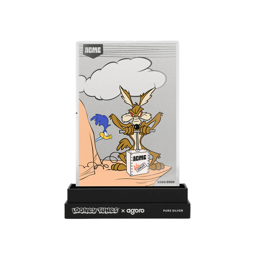 Looney Tunes- Acme TNT Plunger 5g Silver Foil With Chase: 3