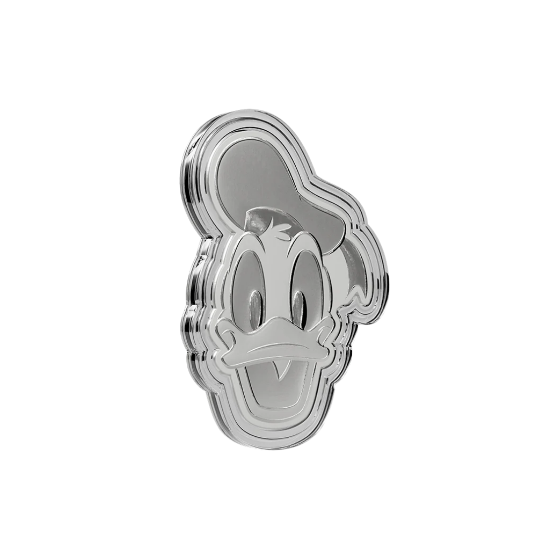 Disney - Iconic Expressions - Donald Duck: 6 1/2oz Silver Coin