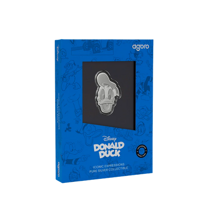 Disney - Iconic Expressions - Donald Duck: 6 1/2oz Silver Coin