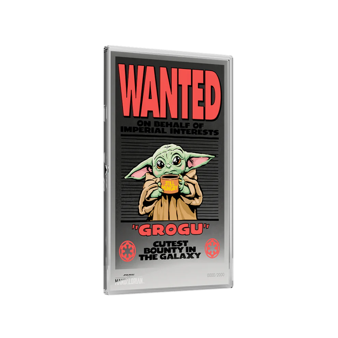 The Mandalorian - Wanted: Grogu 5g Silver Foil