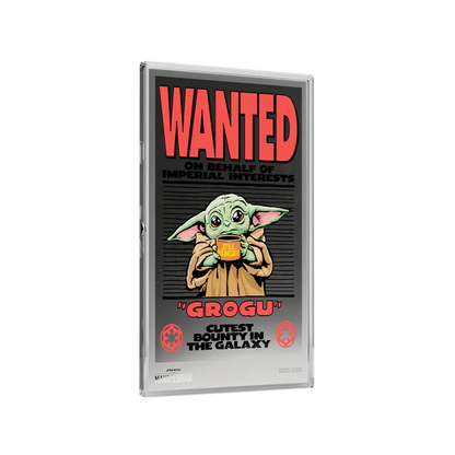 The Mandalorian - Wanted: Grogu 5g Silver Foil