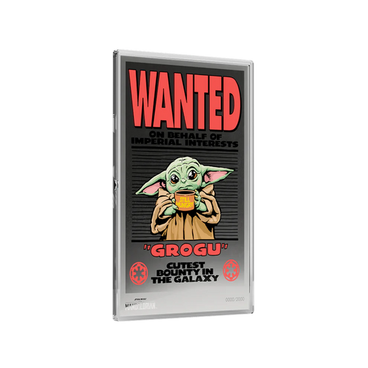 The Mandalorian - Wanted: Grogu 5g Silver Foil