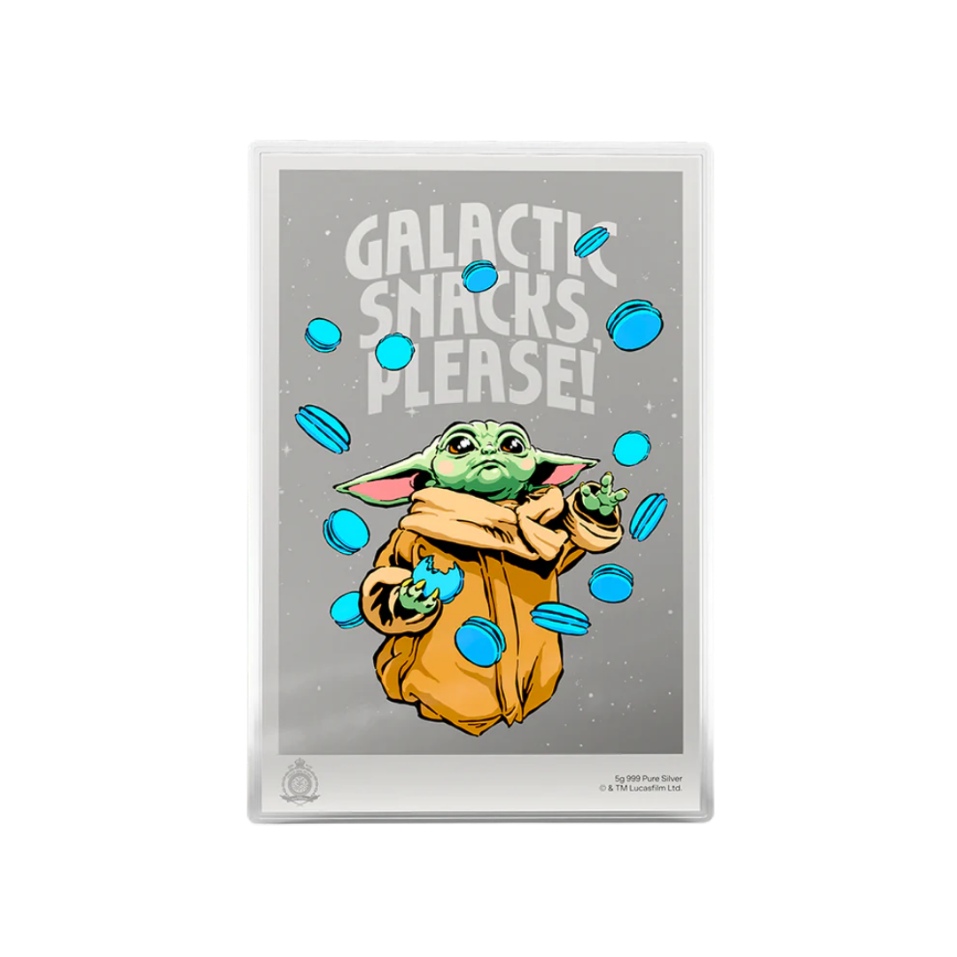 The Mandalorian - Wanted: Grogu 5g Silver Foil