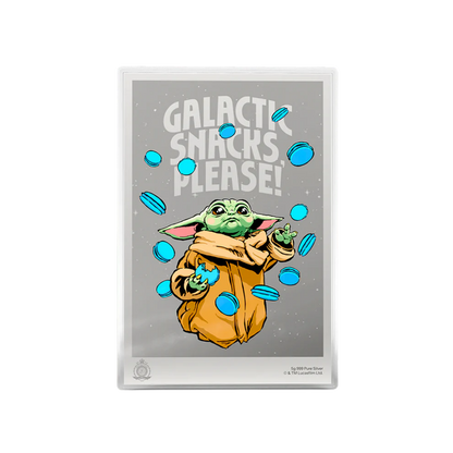 The Mandalorian - Wanted: Grogu 5g Silver Foil
