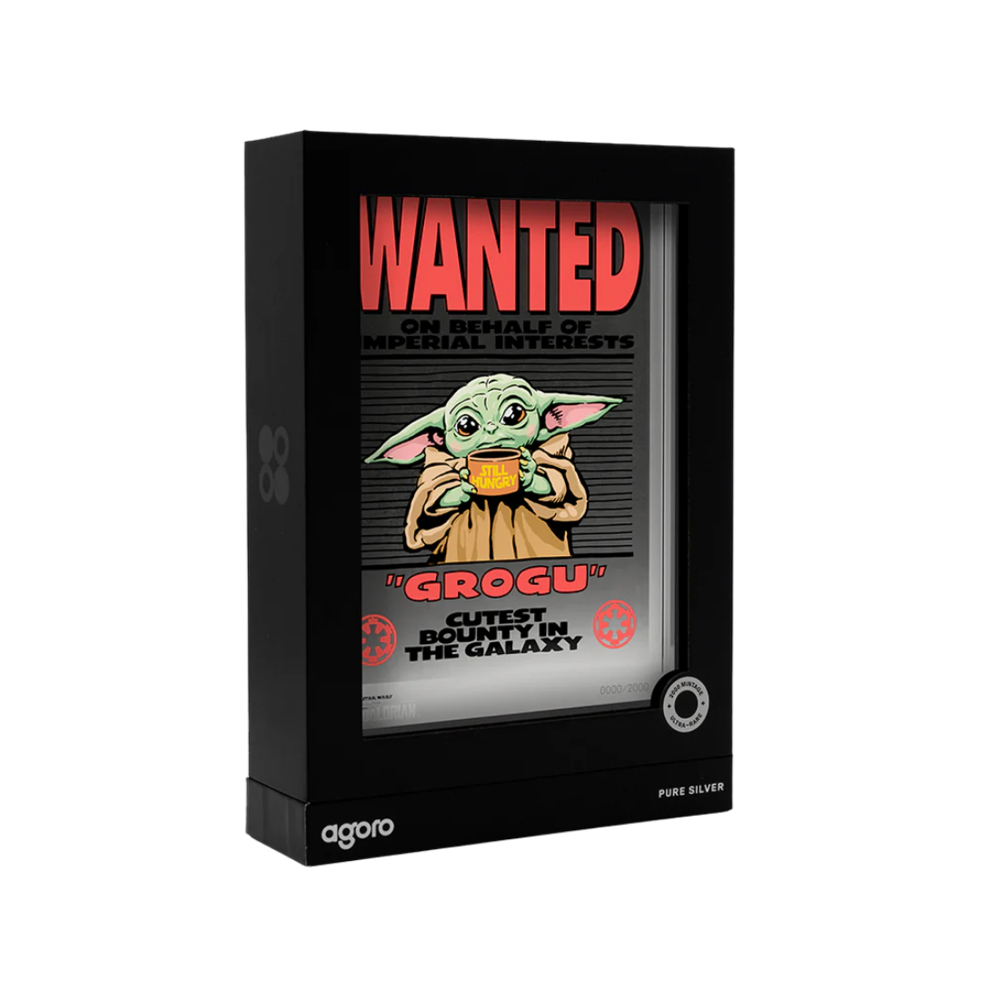 The Mandalorian - Wanted: Grogu 5g Silver Foil