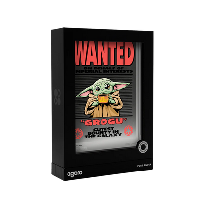 The Mandalorian - Wanted: Grogu 5g Silver Foil