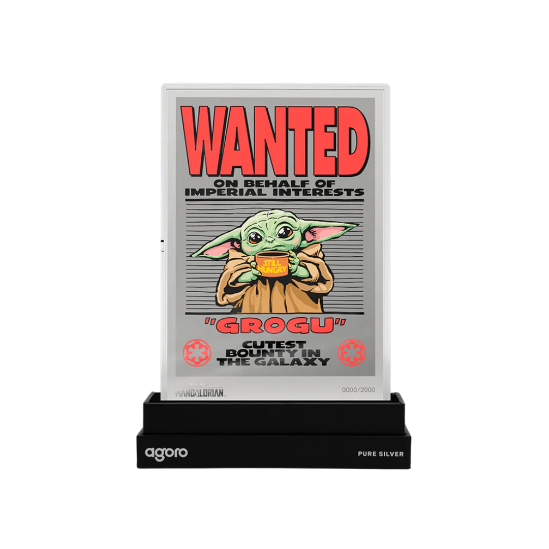 The Mandalorian - Wanted: Grogu 5g Silver Foil