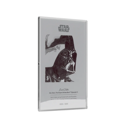 Star Wars™ Sketch Art - Darth Vader™ 5 g Silver Collectible Foil