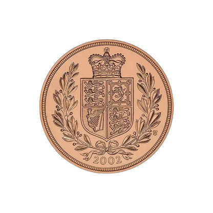 Gold Sovereign - Elizabeth II - Fourth Portrait - 2002 - Golden Jubilee
