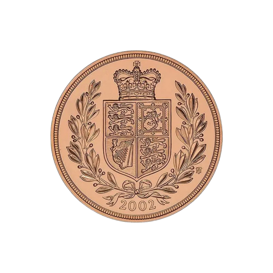 Gold Sovereign - Elizabeth II - Fourth Portrait - 2002 - Golden Jubilee
