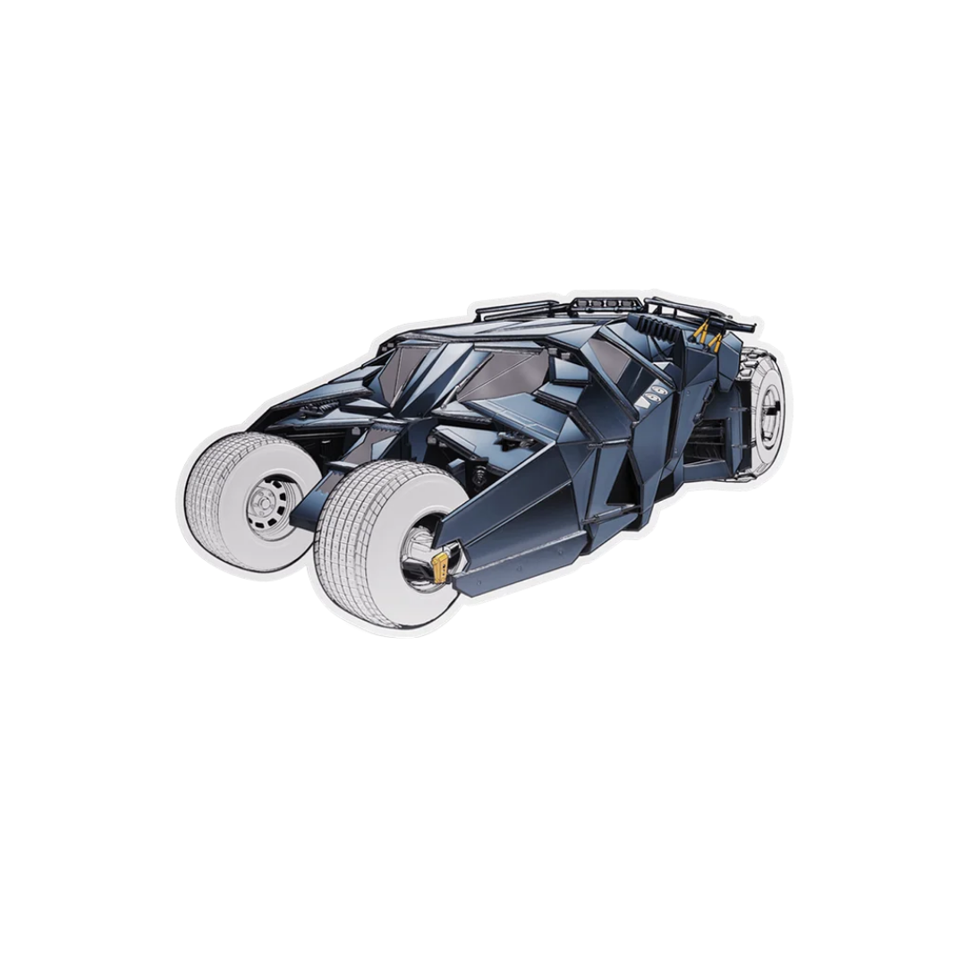 Batman Begins: The Tumbler 1/2oz Silver Coin with Gold Chase