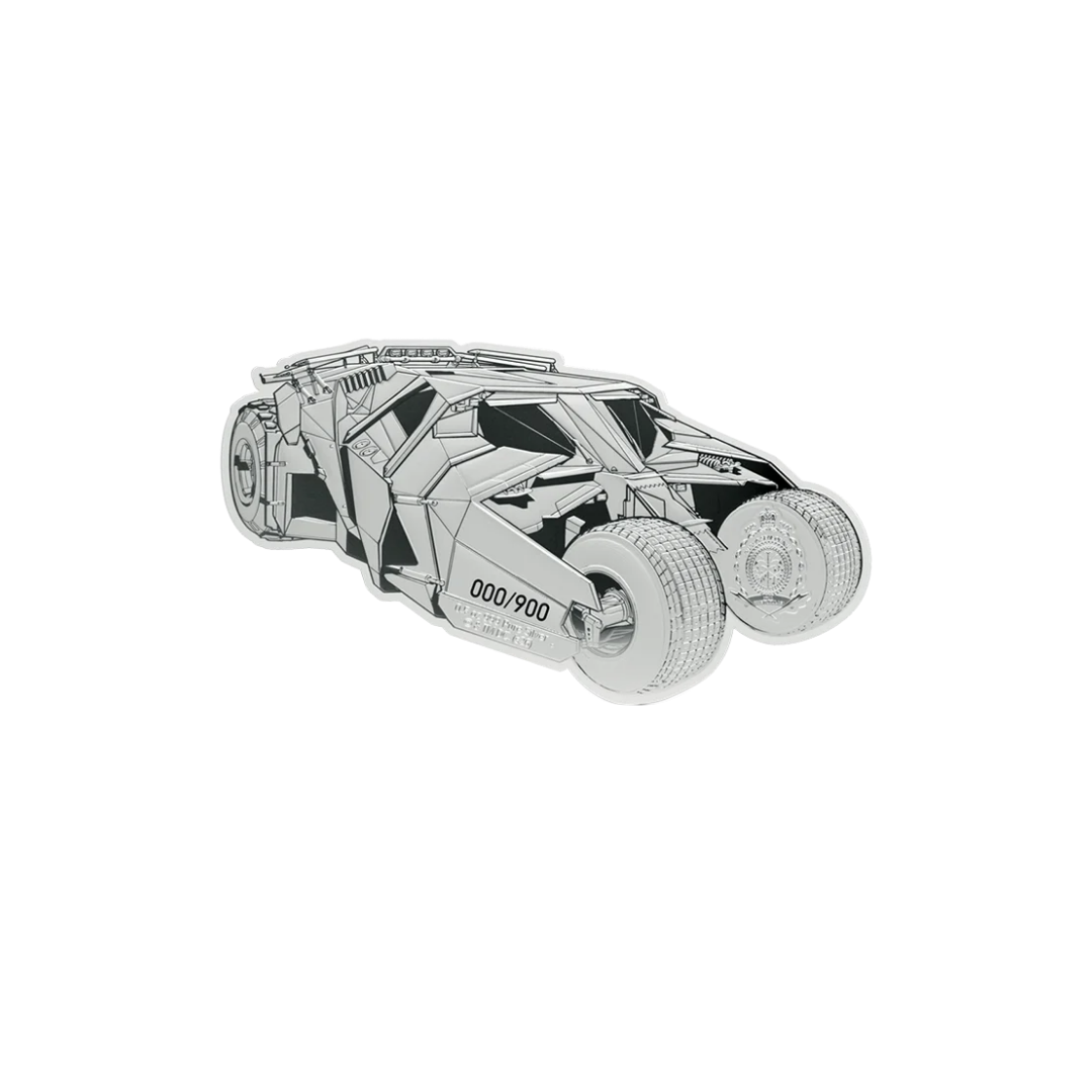 Batman Begins: The Tumbler 1/2oz Silver Coin with Gold Chase