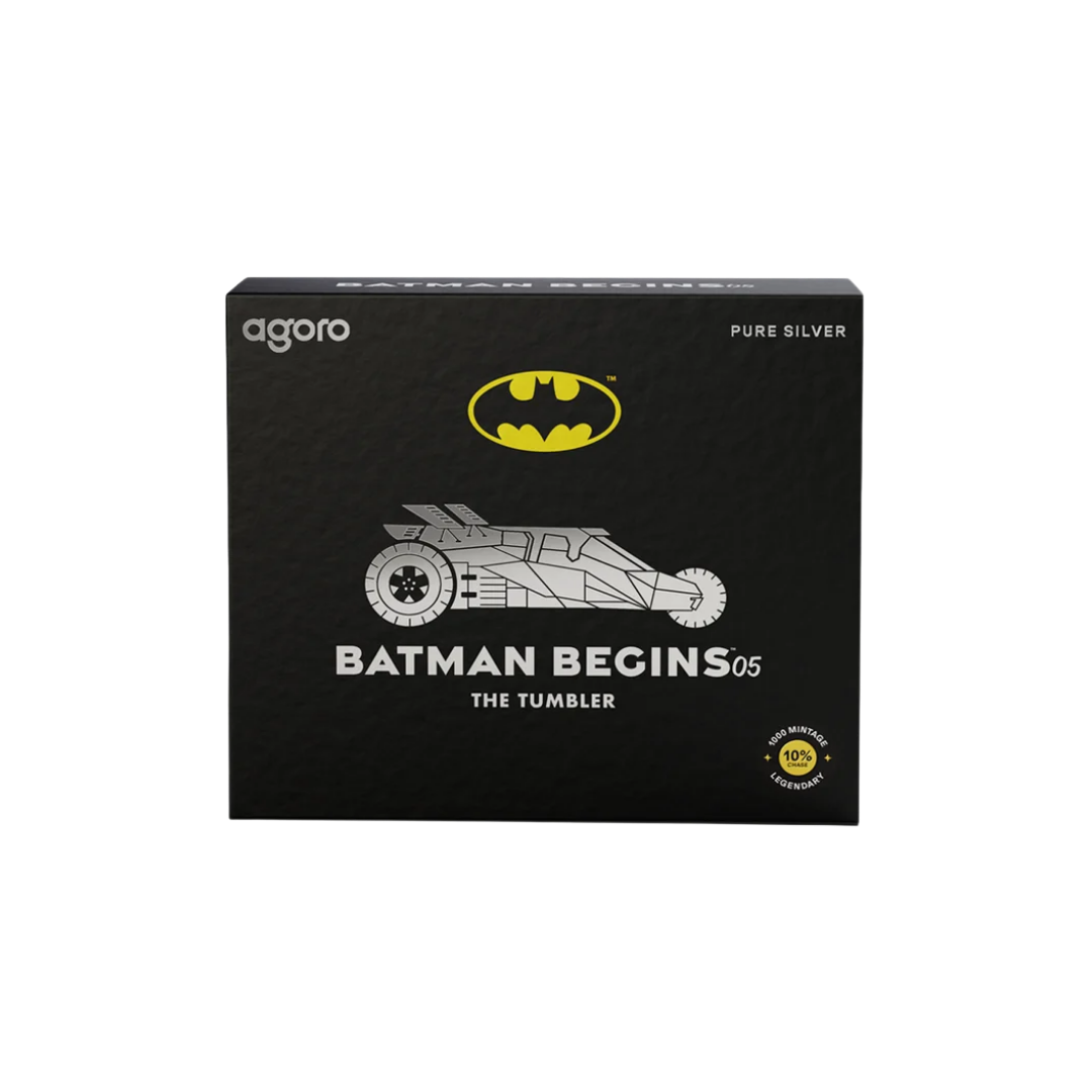 Batman Begins: The Tumbler 1/2oz Silver Coin with Gold Chase