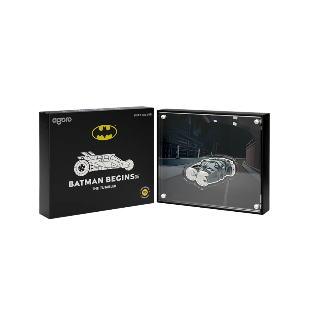 Batman Begins: The Tumbler 1/2oz Silver Coin with Gold Chase