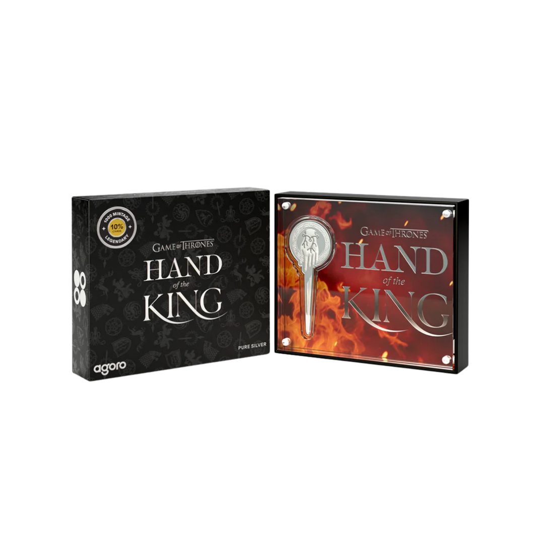 Game Of Thrones - Hand of the King 1/3oz Silver Coin with Gold Chase
