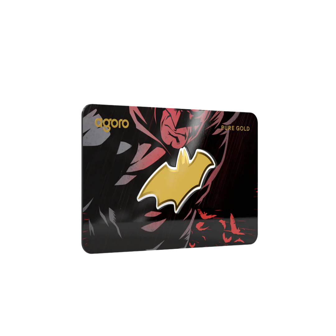Batman's Emblem 0.1g Gold Coin