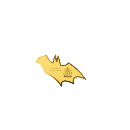 Batman's Emblem 0.1g Gold Coin
