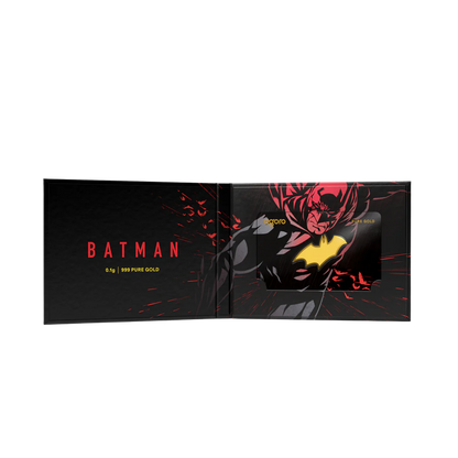 Batman's Emblem 0.1g Gold Coin
