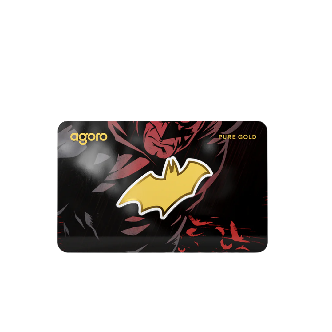 Batman's Emblem 0.1g Gold Coin