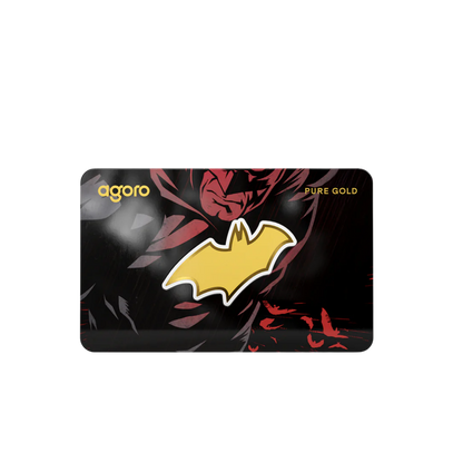 Batman's Emblem 0.1g Gold Coin