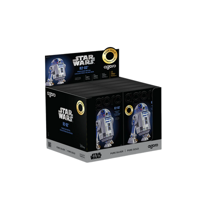Star Wars R2-D2 Blind Box 5gm Silver Foil w/Gold chase