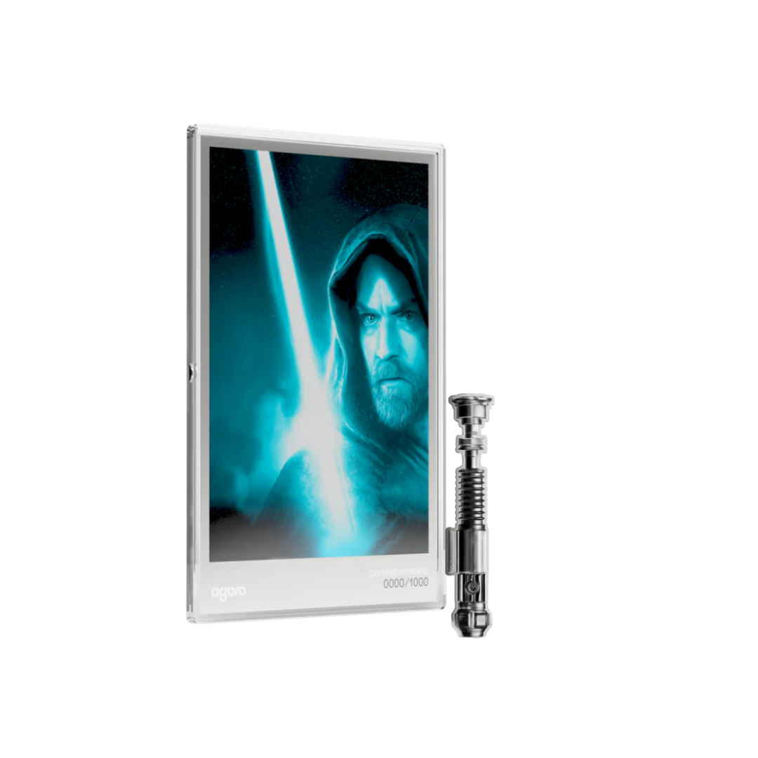 Star Wars Obi-Wan Kenobi 1/2oz Silver Coin + 5g Silver Foil Set