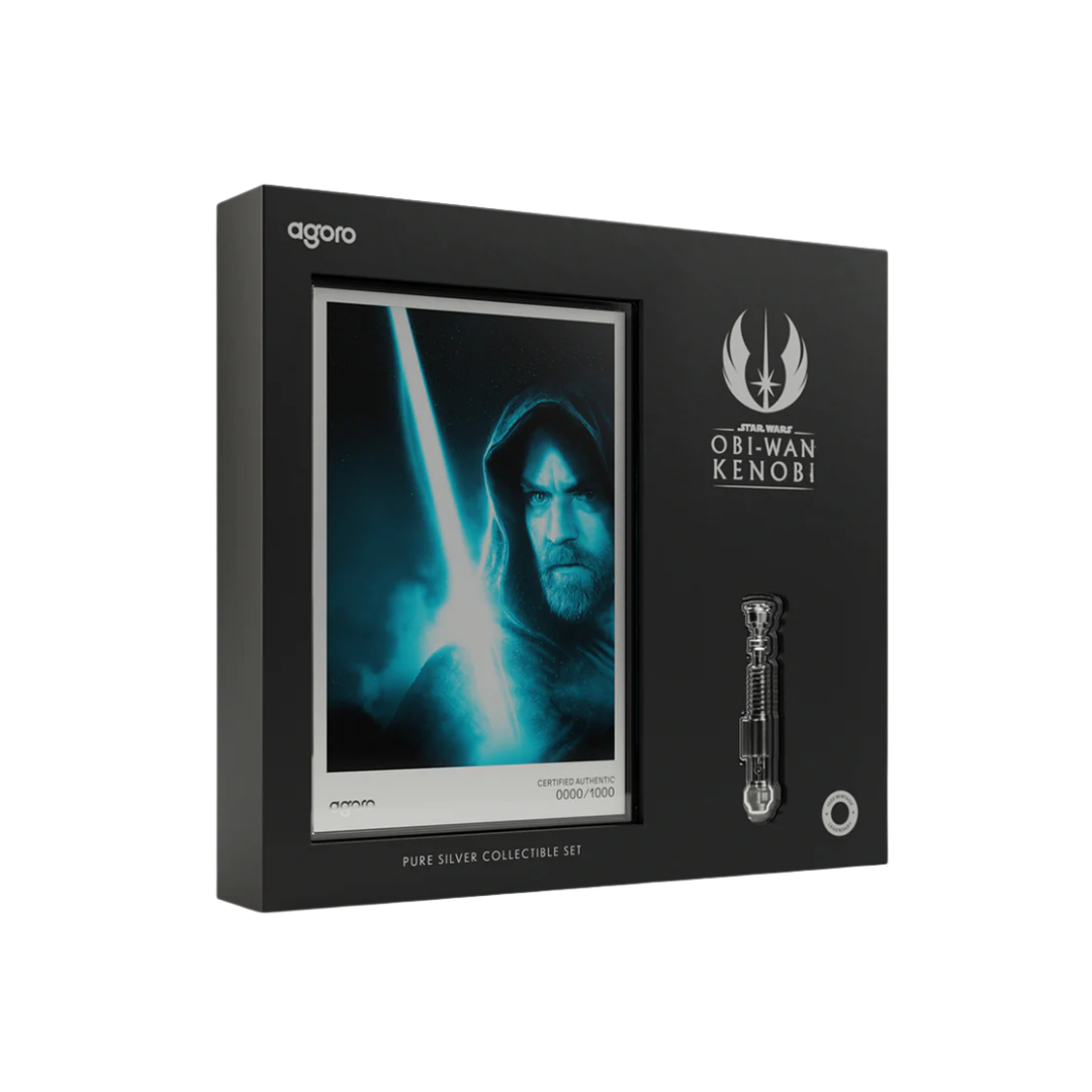 Star Wars Obi-Wan Kenobi 1/2oz Silver Coin + 5g Silver Foil Set