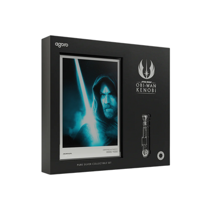 Star Wars Obi-Wan Kenobi 1/2oz Silver Coin + 5g Silver Foil Set