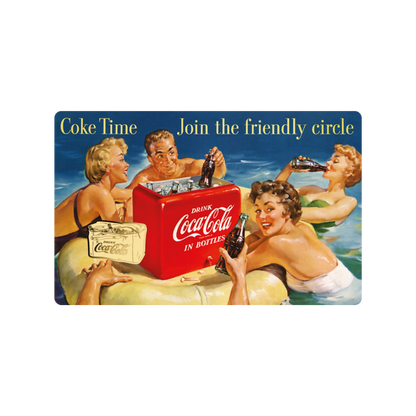 Coca-Cola Vintage Cooler Bag Goldcard - Gold Gift