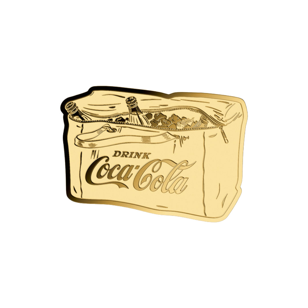 Coca-Cola Vintage Cooler Bag Goldcard - Gold Gift
