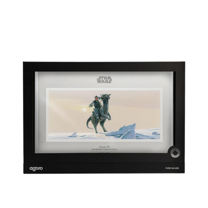 Star Wars: Luke Skywalker Riding His Tauntaun 20g Silver Foil