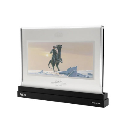 Star Wars: Luke Skywalker Riding His Tauntaun 20g Silver Foil