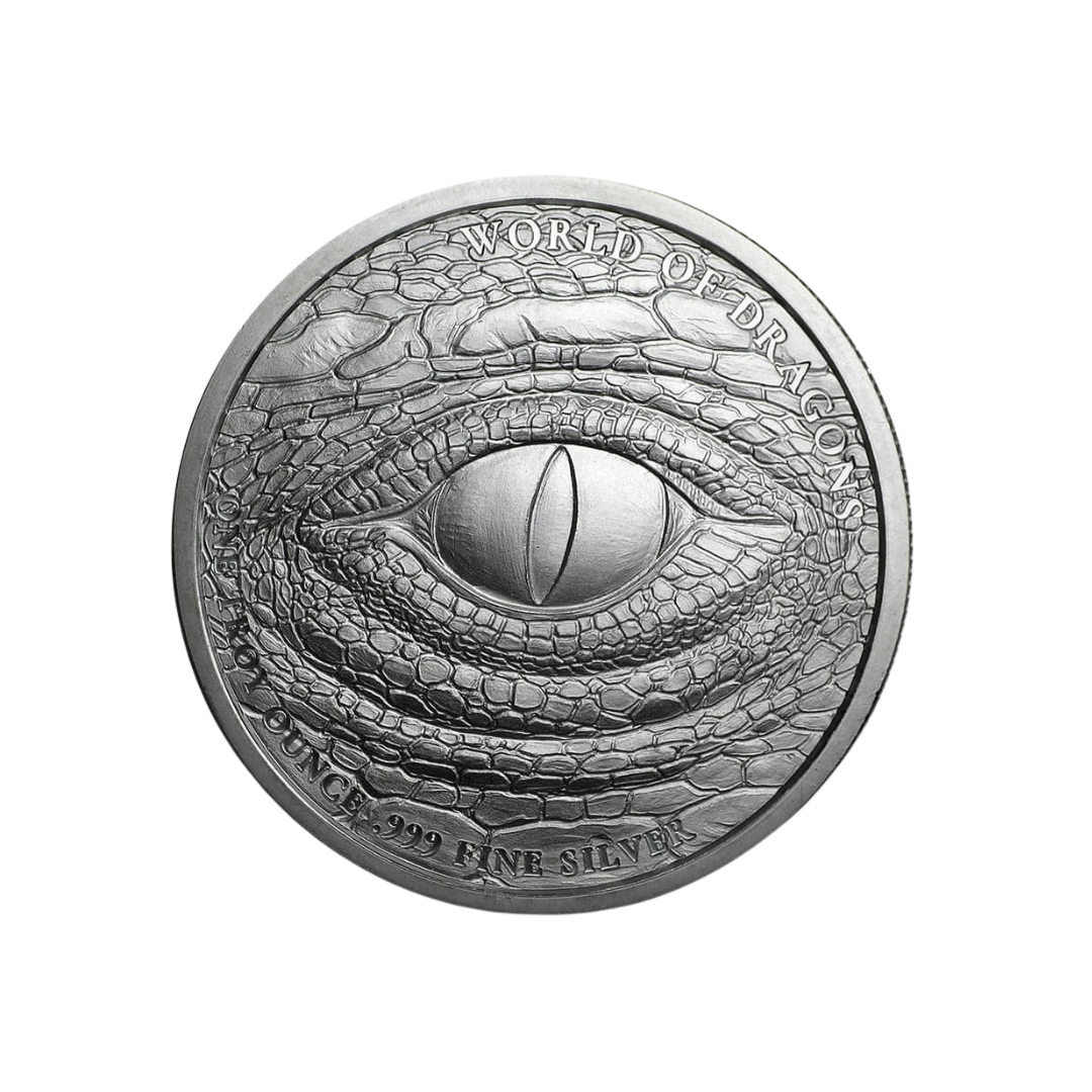 World Of Dragons "The Egyptian" Silver 1oz Coin