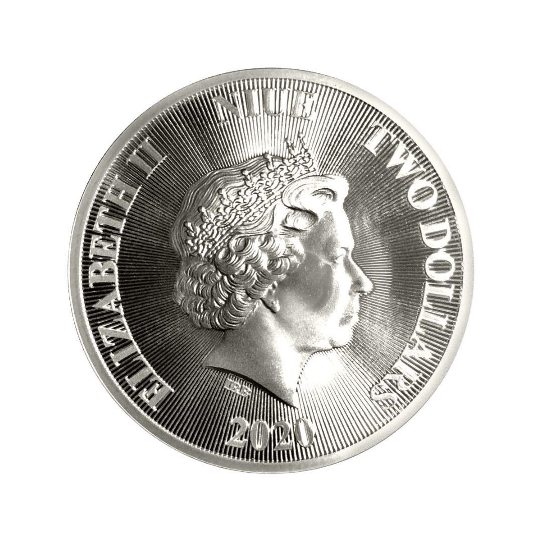 2020 Roaring Lion 1oz Silver Coin