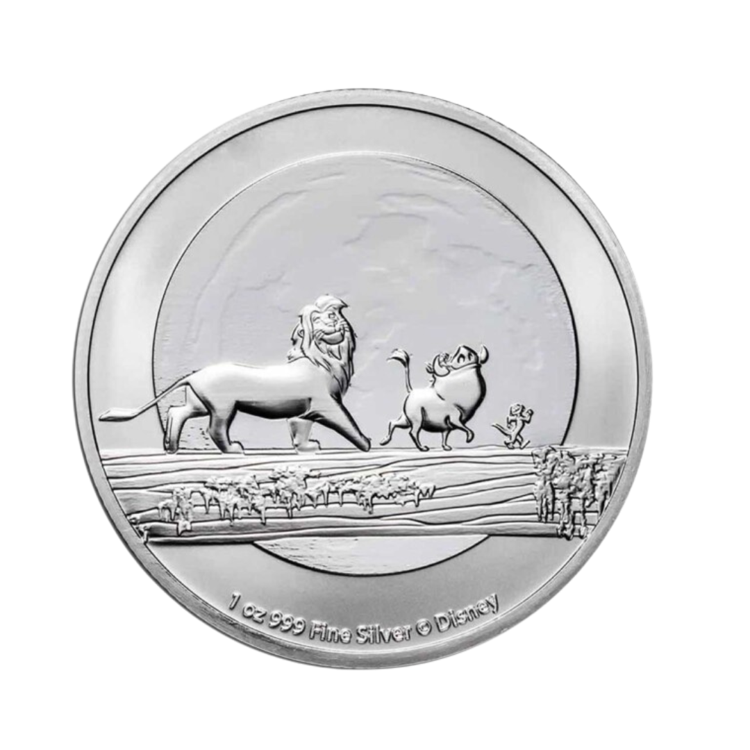 2021 Lion King Hakuna Matata 1oz Silver Coin