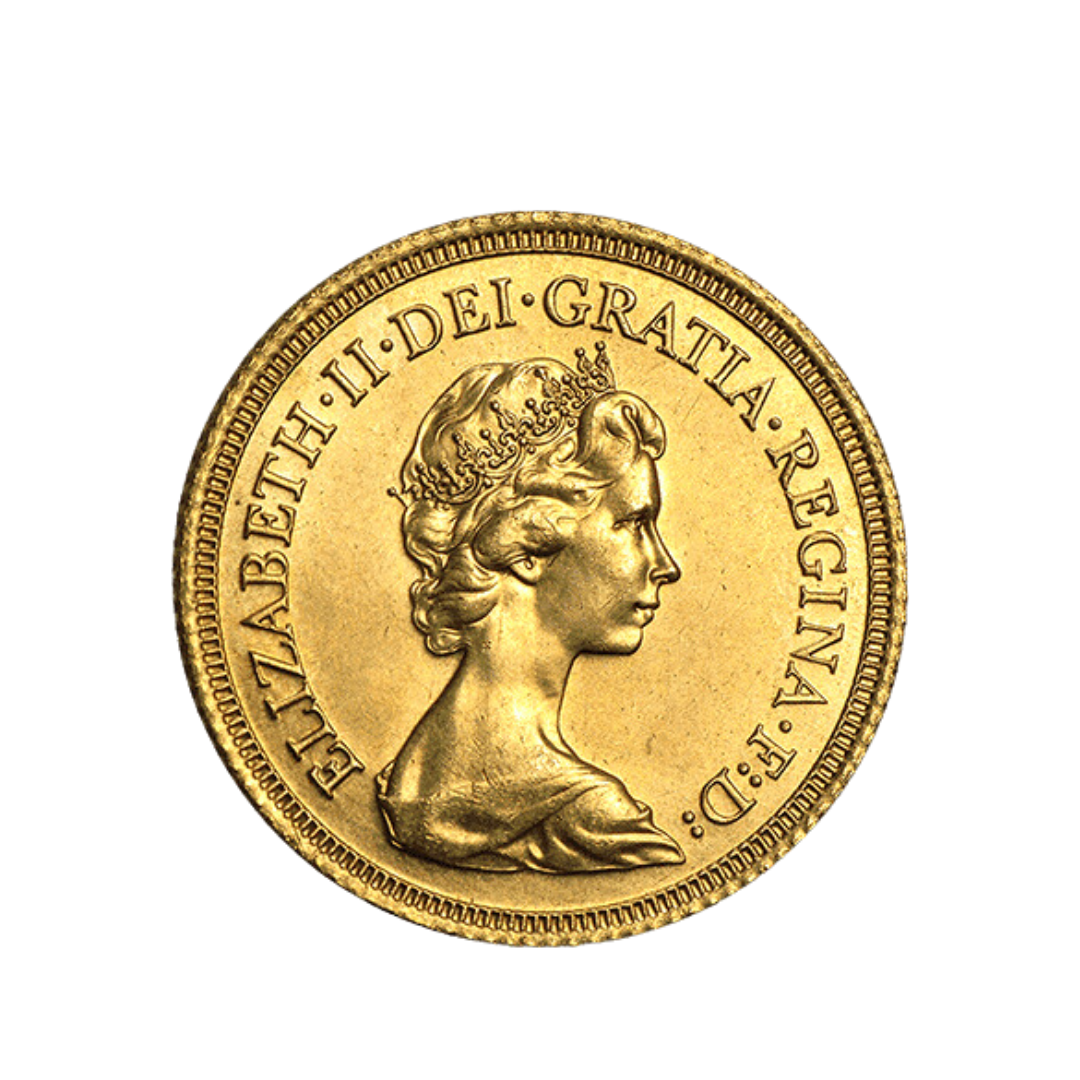 Gold Sovereign - Elizabeth II - Second (Decimal) Portrait - 1968-1984