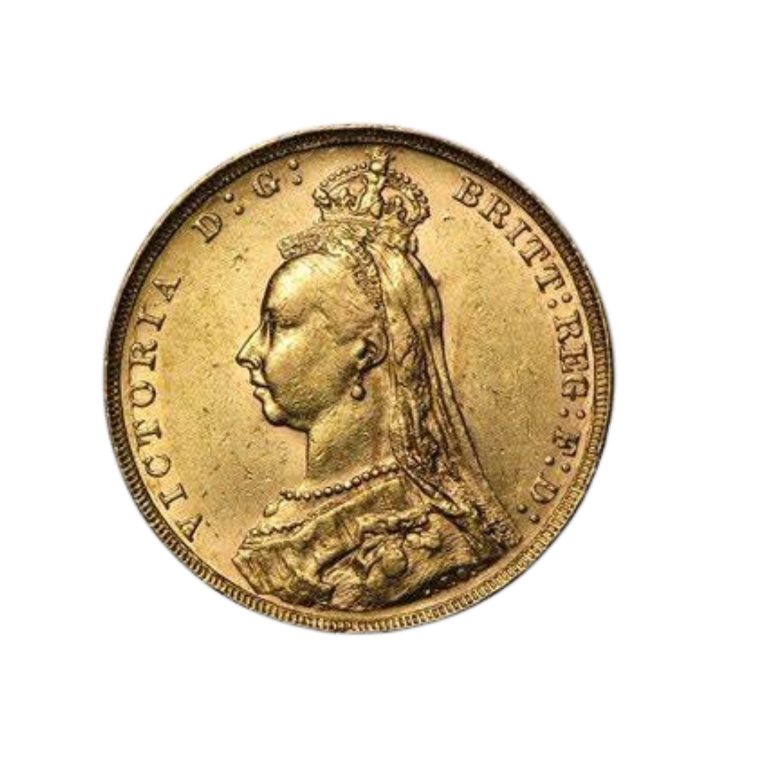 Gold Half Sovereign - Victoria - Jubilee Head - 1887-1893