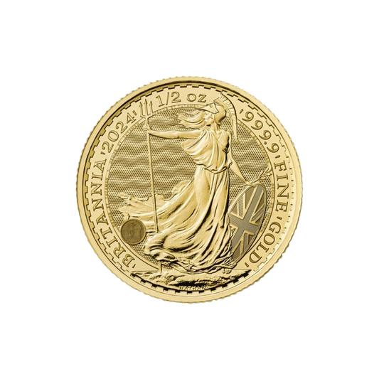 1/2oz Gold Britannia Coin (British)