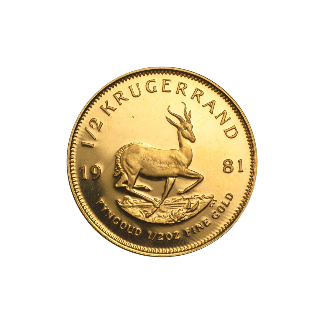 1/2oz Gold Krugerrand Coin