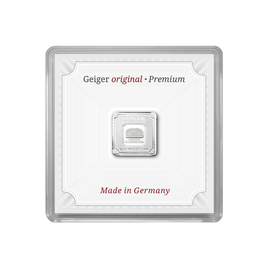 5g Silver Bar Geiger