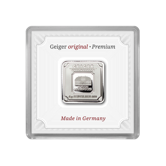 5g Silver Bar Geiger