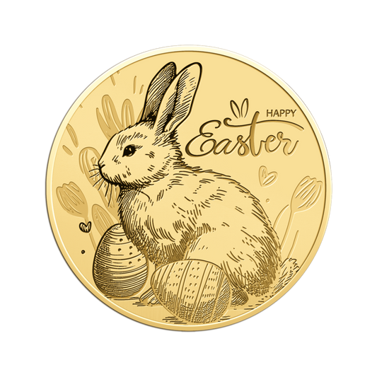 Happy Easter - Gold Gift