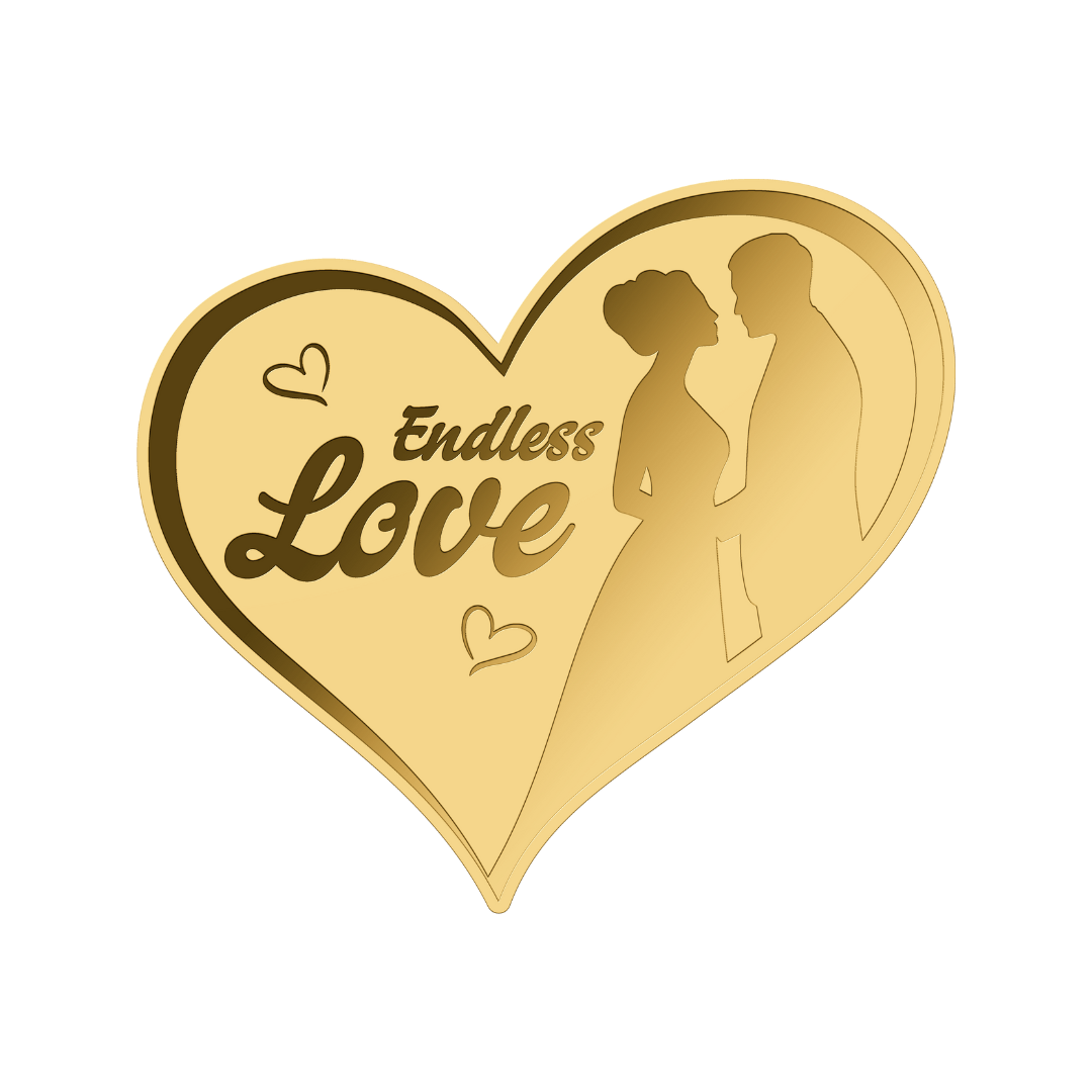 Heart Endless Love - Gold Gift