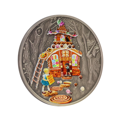 1oz Silver Coin 'Hansel And Gretel' - Lithuania Mint