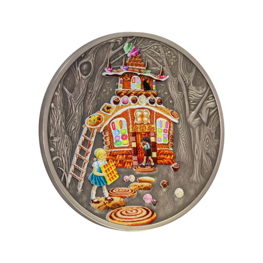 1oz Silver Coin 'Hansel And Gretel' - Lithuania Mint