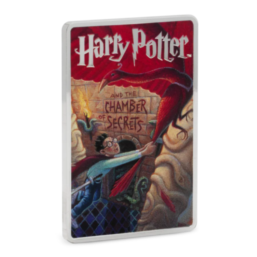 Harry Potter Book Covers: Harry Potter and the Chamber of Secrets 2oz Silver