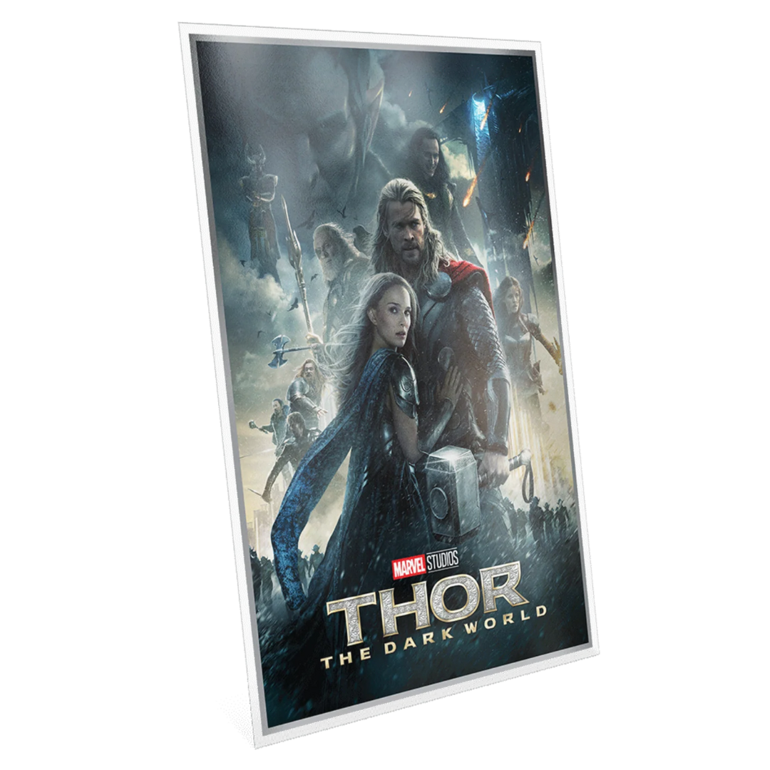 Marvel Infinity Saga - Phase 2-1. Thor: The Dark World 1.5oz Premium Silver Foil