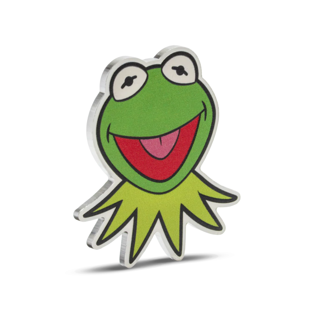 The Muppets 70th Anniversary Series 1-1 Kermit the Frog 1oz Silver Coin