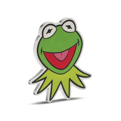 The Muppets 70th Anniversary Series 1-1 Kermit the Frog 1oz Silver Coin