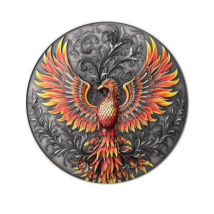 1oz Silver Coin Phoenix - T&S Coins